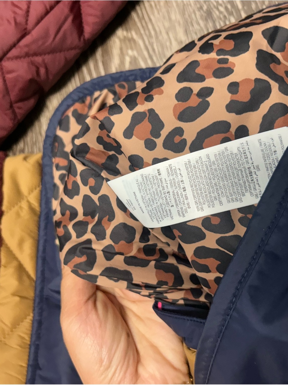 Boden Borg Mix Coat Deep Wisteria NWT - Picture 7 of 8